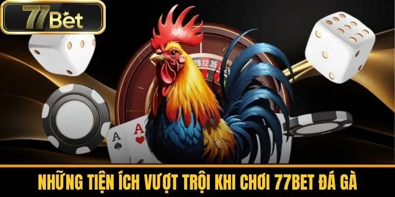 Những Tiện Ích Vượt Trội Khi Chơi 77bet Đá Gà